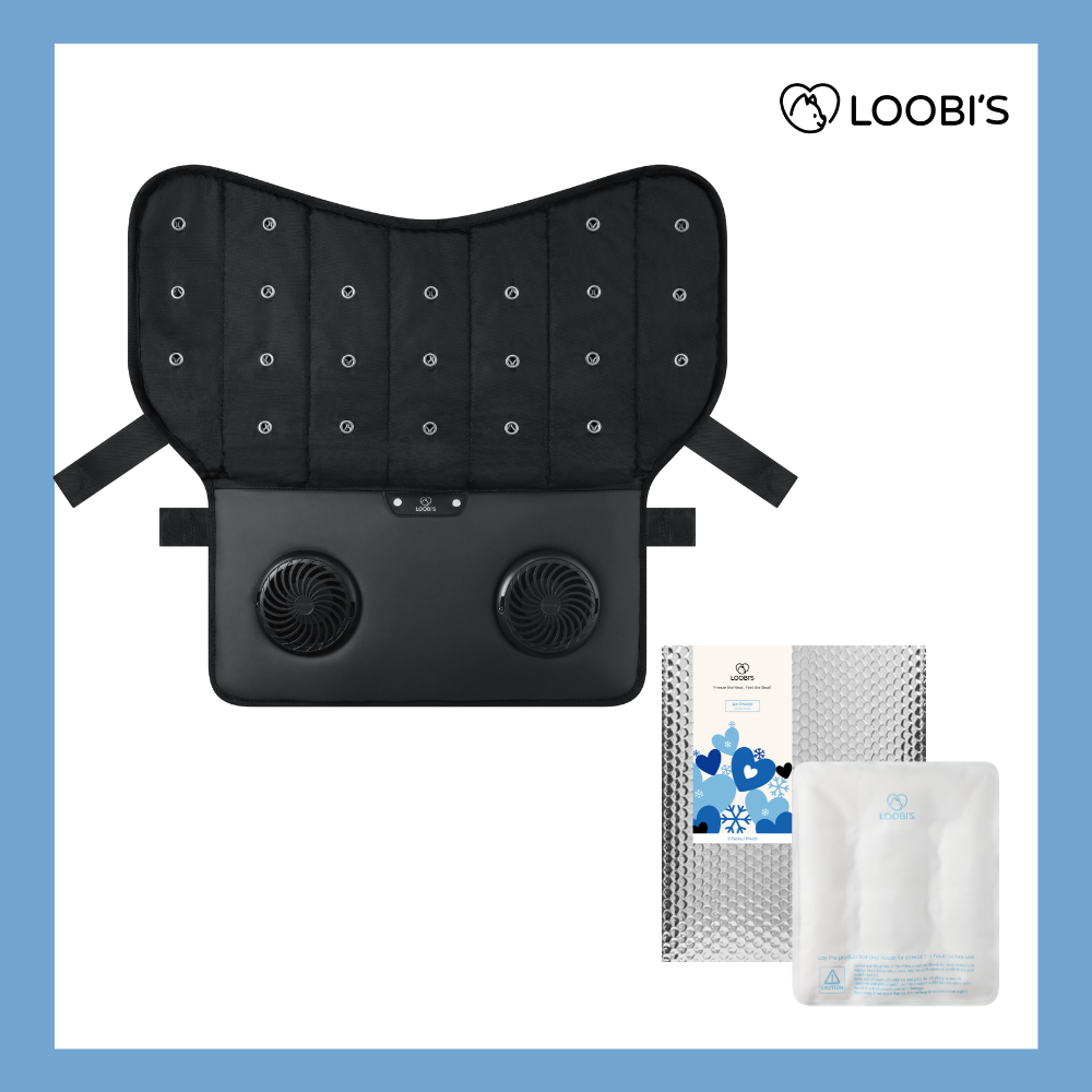 Air Breeze 2 ペット用循環ファンマット + 保冷剤セット – Loobi's JP